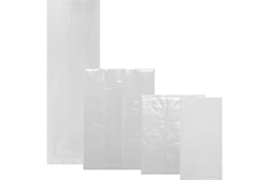 Magic3org 60pcs Carp Fishing PVA Bags, Water Soluble, Holding Solid Bait, Fast Dissolve for Boilie Rig and Carp Fishing Rig Making, Environmental Friendly Carp Fishing Tackle Accessories 70 * 200