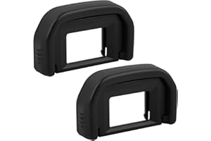 SYHSYC 2 Pezzi Oculare Fotocamera Camera Oculare per la Sostituzione EF per Canon EOS 300D 350D 400D 450D 500D 550D 600D 1000D 1100D 700D 100D Canon Rebel XT XTi XS XSi