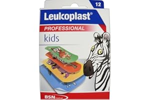 BSN Medical Leukoplast Kids 12 Pansements Prédécoupes Zoo