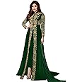 Florely Women's Anarkali Long Gown With Dupatta