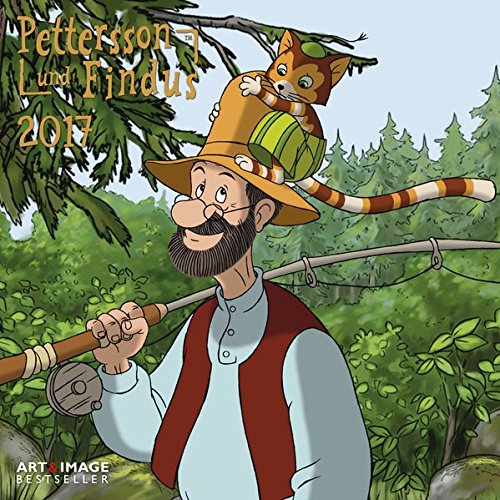 Pettersson & Findus 2017 - A&I Kinderkalender, Kalender für Kinder 2017 - 30 x 30 cm