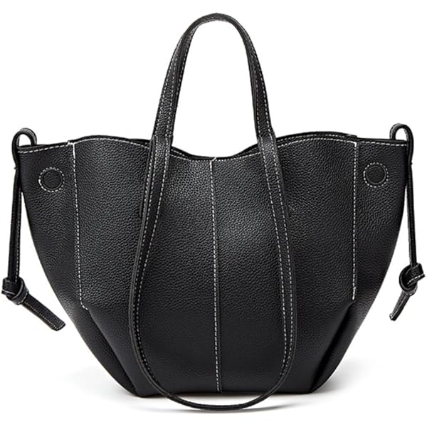 ACUYE Leather Tote Bag for Women Crescent Shoulder Purse Ladies ACUYE Leather Tote Bag for Women Crescent Shoulder Purse Ladies