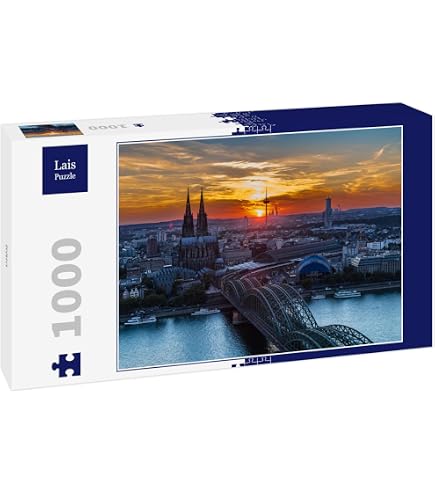 Lais Puzzle 1000 Pezzi: Autobus A Londra, Panorama Cittadino Con Iconico Bus Rosso