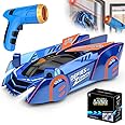 Mineup RC Cars, Zero Gravity Laser Remote Control Cars, Wall Climbing Race Car, Controlled Racing Toy Car, Thrilling Fun for Kids Boy Girls Age 6+Years and Aldult (Blue)