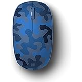 Bluetooth Mouse Camoufla bleu