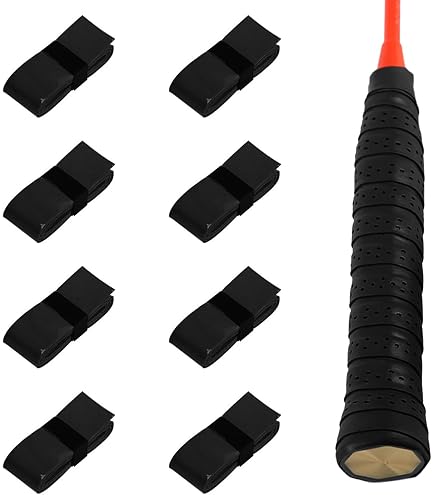 Lot De 8 Bandes Grip Antidérapantes Pour Raquettes - Badminton, Tennis, Squash, 110cm
