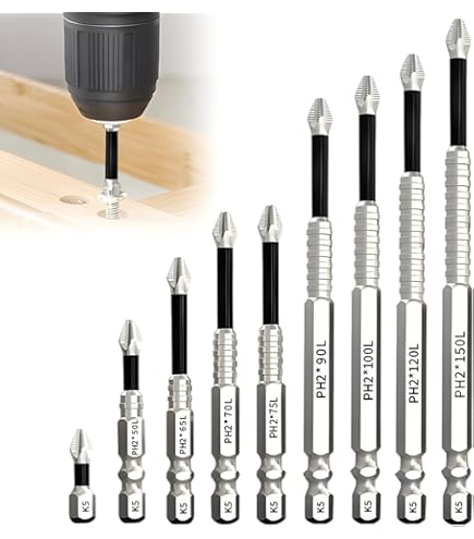 Set Punte Trapano A Percussioni - Foto 12