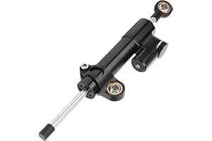 ‎KIMISS Motorrad Lenkungsdämpfer, Universal Motorrad Lenkungsdämpfer Stabilisator Sicherheitssteuerung Zubehör Ersatz für Motorrad