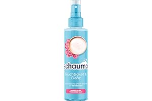 Schauma Schwarzkopf odżywka nawilżająca z wodą ryżową (1 x 200 ml), rozplątuje włosy dla łatwiejszego rozczesywania i chroni przed wysoką temperaturą suszarki, zapewnia miękkie i zdrowe włosy