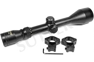 SUTTER Zielfernrohr 3-12x50 d=25,4 Mildot - Rotpunkt Zielvisier RedDot