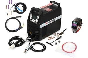 Decapower ULTRMIG 230 Amps MIG Dual Pulse Synergy Poste à souder MIG MAG FLUX MMA TIG Soudage gaz et sans gaz Avec Écran LCD (PACK 3)