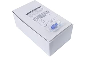 FRESENIUS KABI AG Kombistopfen Verschlußstopfen Fresenius Luer Lock Einmalspritzen Einwegspritzen(Farbe: blau,Menge: 100 Stück)