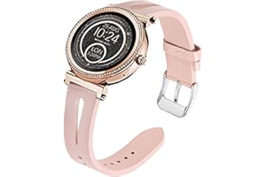 Compatible for Michael Kors Sofie Bands, LvBu Stainless Steel Metal Replacement Straps Compatible for Michael Kors Sofie/Michael Kors Runway Smartwatch