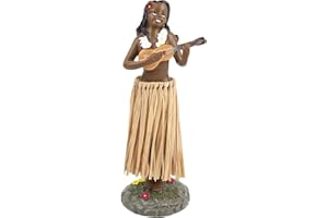 Aéttézoe Hawaiianische Tänzerin Wackelfigur Auto - Stabiles Design für Fahrfreude - Coole Innenraum-Deko für Dashboard - Auch als Büro- oder Geschenkidee