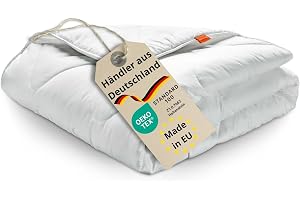 sleepling Ultravarmt vintertäcke, extra tjockt och tungt vintertäcke, tillverkat i EU, Ökotex 100, tvättbart 60 grader, 100 % fin mikrofiber, 155 x 220 cm