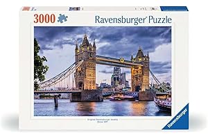 Ravensburger - Puzzle Adulte - Puzzle 3000 pièces - La Belle Ville de Londres - Adultes et Enfants à partir de 14 Ans - Puzzle de qualité supérieure fabriqué en Europe - Urbain - 16017
