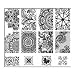 Nail Stamping plate - SODIAL(R)Women Nail Art DIY Nail Stamp Stamping Image Plate Print Nail Art Template