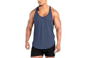 Lehmanlin Hommes Canottiera Uomo Palestra,Canottiere Uomo Sportive,Canotta Uomo Musculation Stringer Chemises Musculaires Y Retour