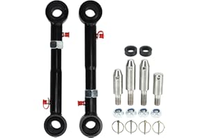 BEDIFFER Desconexión de la Barra Estabilizadora Delantera, de Desconexión Más Rápida de la Barra Estabilizadora Delantera Reemplazo de Acero Inoxidable para JK JKS 2007‑2018