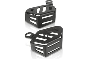 ZHUOWU R1200GS R1200GS ADV 2pcs Protector de Depósito de Líquido de Freno y Embrague para R 1200 GS 2013-2017 R 1200 GS Adventure ADV 2014-2017