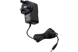 MRTOYIRQ 15V power supply adaptor compatible with/replacement for Halfords 6 in 1 Jump Starter Power Pack - UK plug