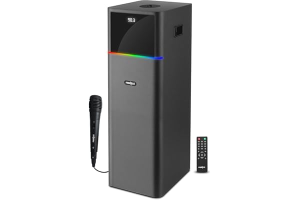 FRONTECH CRUX-168 Multimedia Tower Speaker 90W Output in-Built FM USB/BT/AUX/MIC Support (SW-0168)