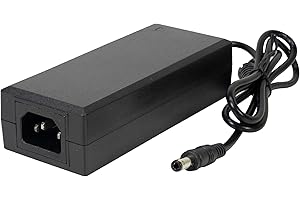 Zasilanie PNI CCTV 230V, wejście 230V, wyjście 12V, 5A, 2 metry, czarny