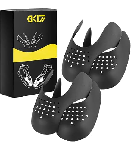 Lot De 4 Paires De Protecteurs De Chaussures Anti-plis - Universel Taille UE 35-40 - Pour Baskets Et Sneakers - Matériau PE/TPR