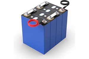 HXRFOAK 12V 200AH (3.2V*4 Pack) LiFePO4 Deep Cycle Battery Cells with Iron Phosphate, Class A Replacement Automotive Lithium Motorcycle Batteries, Perfect for Boat, Marine, Golf Cart, RV