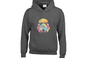 JLB Print Trooper Helmet Wall Colours Space Wars Sci Fi Movie Film Inspired Premium Quality Unisex Hoodies for Men and Women