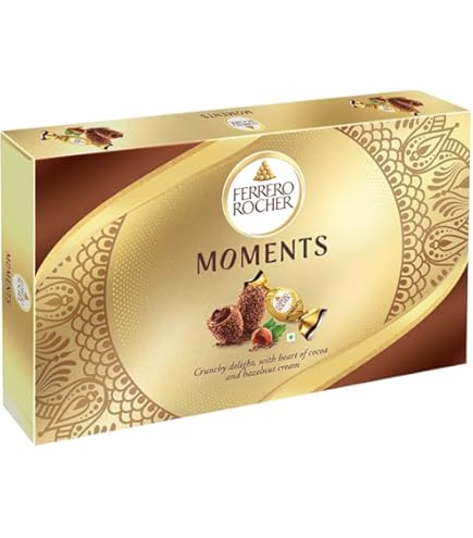 リフレッシュ　プロ　4箱セット Ferrero Rocher Moments Box of 12 Pralines, 69.6 g (Pack of 3