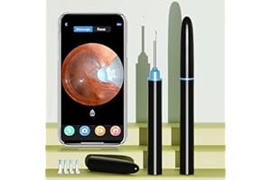 AURORAST Ear Wax Removal Kit Ear Camera, 1920P Ear Cleaner Ear Wax Remover, 3.9mm Waterproof Ear Endoscope Camera Earwax Cleaning Tool