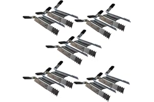 MARKISO Klemmsicherung Rollladen Einbruchschutz für das Fenster, genial & einfach Sie erhalten 10Stück (5 Paar)