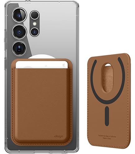 KZB Magnetische Kaarthouder Compatibel met MagSafe voor iPhone 16/15/14/13/12 Serie, RFID-Blokkering, PU Portemonnee, Bewaar 4-5 Kaarten, niet voor 12/13 mini, zwart