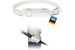 BLACKSMITH WORKS Katana - Porta spada con cintura, cintura robusta per un comodo trasporto, accessorio perfetto per rievocazioni, cosplay e appassionati di samurai, da 105 cm, di alta qualità