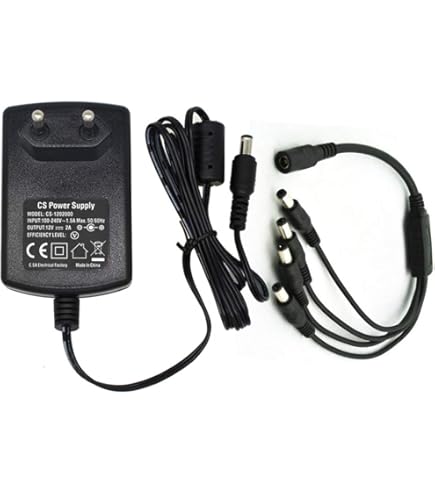 10x DC Verteilerkabel - 1 Auf 2 Splitter Für 12V Kameras