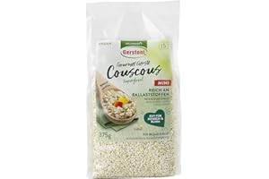Gerstoni Gourmet Gerste Couscous 375g, mild-nussig, Frei von Weizen, POWERFOOD aus regionalem Anbau, BETA-GLUCAN-Quelle