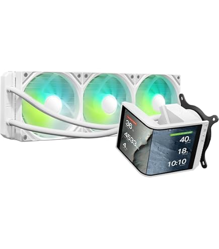 ID-COOLING FX360 INF White 360mm Liquid CPU Cooler, AIO