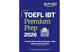 TOEFL iBT Premium Plus 2026 (Kaplan Test Prep)