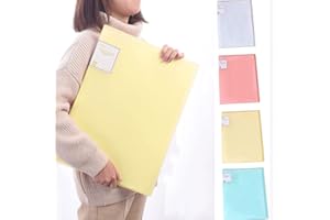 UGIF Diamond Painting Aufbewahrungsbuch, A3 30 Pags Painting Storage Book Clear Pockets Sleeves Protectors Art Portfolio Book for Painting Presentation, Solid PräSentationsordner Aus Pp