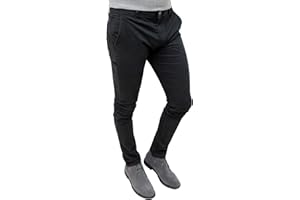 Evoga Pantaloni Uomo Casual Invernali Slim Fit Jeans Tasca America