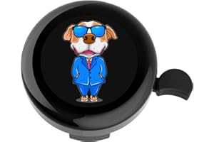 YeloYolker Kids Bike Bell, Cute Dinosaur Ring Bell for Boys, Toddlers, Children's Bicycle Handlebar Accessory for Tricycle, Scooter, Balance Bike