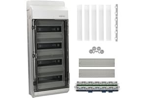 Hensel KV4548 4-reihig 48TE KV-Sicherungskasten Aufputz Automatengehäuse IP 54