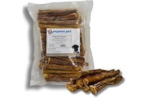Express Pet Supplies Buffalo Pizzles 100% Natural Dog Treat Chew (250g)