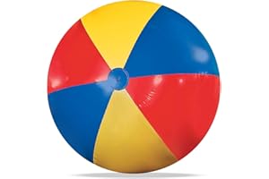 Novelty Place Palla da Spiaggia Gonfiabile Gigante, Gioco da Piscina per Bambini & Adulti - Enorme 5 Piedi (60 Pollici)