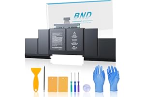 BND Macbook Pro A1398 Battery Replacement for 15-inch (Mid 2015,Mid 2014,Late 2013) Retina A1494/A1618 Laptop Battery