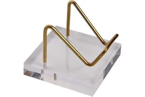 Rainai Supporto per espositori in cristallo minerale acrilico per minerali, Specimen Mineral Fossil, base in acrilico