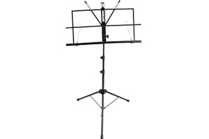 Quik Lok MS335 - Atril con bolsa de nailon para transporte, peso medio