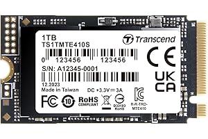 Transcend 1 TB M.2 NVMe PCIe Gen4x4 SSD, maksymalny odczyt: 5000 MB/s, maksymalny zapis: 3500 MB/s, czarny, wewnętrzny dysk twardy, gry, multimedia