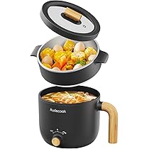 Hot Pot Elettrico Portatile 1.8L - Pentola Antiaderente Con Vapore, Per Cucina, Viaggi, Dormitorio - Foto 5
